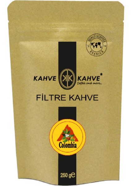 Kolombiya Filtre Kahve 250GR