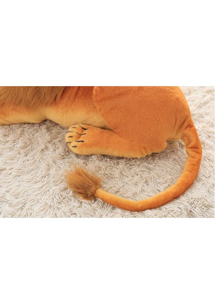 60 cm Pelüş Yavru Aslan Peluş Oyuncak Uyku Arkadaşı