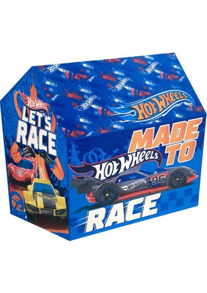 Lisanslı Hot Wheels Oyun Çadırı Oyun Evi Erkek Çocuk Arabalı Çadır