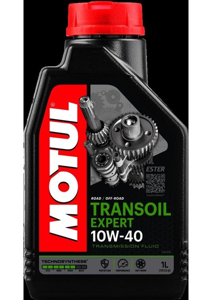 Transoıl Expert 10W-40 Motosiklet Şanzıman Yağı 1 Litre