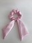 Saten Parlak Kuyruklu Scrunchie Simit Toka 1