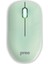 M19 Ergonomik Pastel Kablosuz Sessiz Mouse Yeşil 5