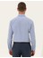 Erkek Mavi Slim Fit Armürlü Gömlek 50255245-VR036 5