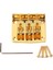 Dayanıklı 3 Dizeler Köprü Tailpiece Puro Gitar Aksesuarı Için Değiştirmeler, (Yurt Dışından) 1
