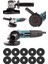 Alman 3000 Watt Professional 125 mm Sjs Metal Şanzuman Avuç Içi Taşlama Makinesi + 10 Adet Taşalman 3000 Watt Professional 125 mm Sjs Metal Şanzuman Avuç Içi Taşlama Makinesi + 10 Adet Taş 1