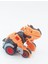 PopŞeker Dinozor Araba Dinozor Robota Dönüşen Sürtmeli Özellikli Sevimli Dinozor Araba 16CM. 1