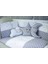 Park Yatak Bebek Uyku Seti Nevresim Takımı 70x110 Cloudy Gri 4