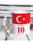 Kişiye Özel Kırmızı-Beyaz Tasarımlı Kupa Bardak Ve Formalı Metal Anahtarlık Hediye Seti Model 1 1