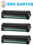 Hp Laser Mfp 137FNW Ekonomik Avantajlı 3'lü Paket ÇİPSİZ(W1106A) Muadil Toner, 1