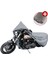 Kanuni Cross 150 Gri Su Geçirmez Miflonlu Motosiklet Brandası Koruyucu 4