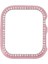 Metal Pırlanta Koruyucu Watch Uyumlu Kılıf Apple Watch Uyumlu Series 7 6 Se 5 4 44MM Pembe (Yurt Dışından) 1