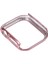 Metal Pırlanta Koruyucu Watch Uyumlu Kılıf Apple Watch Uyumlu Series 7 6 Se 5 4 44MM Pembe (Yurt Dışından) 3