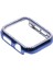 Metal Pırlanta Koruyucu Watch Uyumlu Kılıf Apple Watch Uyumlu Series 7 6 Se 5 4 44MM Mavi (Yurt Dışından) 2