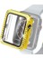 Çift Satırlar Pırlanta Pc Kılıf Apple Watch Uyumlu 3 2 1 42MM Altın (Yurt Dışından) 1