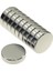 Mıknatıs Yuvarlak Neodyum Mıknatıs 20mm X 5mm, 2 Adet Güçlü Mıknatıs, N35 Kalitesinde 20mm X 5mm Yuvarlak Magnet 1