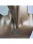 Bronz Renk 30MM Fairycore Çiçek Figürlü Kolye 1