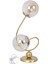 Linda Lüx Camlı Masa Lambası (Gold) 2