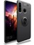 Huawei P30 Lite Kılıf Yüzüklü Silikon Range - Siyah 1