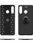 Huawei P30 Lite Kılıf Yüzüklü Silikon Range - Siyah 4