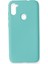 Samsung Galaxy M11 Kılıf Lansman Içi Kadife Nano Silikon - Turkuaz 2