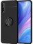 Huawei P Smart S Kılıf Yüzüklü Silikon Range - Siyah 1