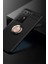 Huawei P40 Pro Kılıf Yüzüklü Silikon Range - Siyah-Gold 3