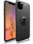 Apple iPhone 11 Pro Max Kılıf Yüzüklü Silikon Range - Siyah 1
