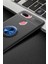 Oppo Ax7 Kılıf Yüzüklü Silikon Range - Siyah-Mavi 2