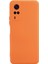 Vivo Y51 Kılıf Lansman Içi Kadife Nano Silikon - Turuncu 1