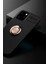 Apple iPhone 12 Pro Kılıf Yüzüklü Silikon Range - Siyah-Gold 2