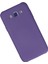 Samsung Galaxy J7 Kılıf Lansman Içi Kadife Nano Silikon - Mor 2