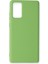Samsung Galaxy Note 20 Kılıf Lansman Içi Kadife Nano Silikon - Açık Yeşil 1