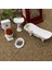 1/12 Dollhouse Mobilya Porselen Banyo Seti Çiçek Tuvalet & Küvet # 5 (Yurt Dışından) 2