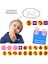 Çocuk Montessori Oyuncakları Keçe Parmak Numaraları Matematik Oyuncak Yeni Yürümeye Başlayan Çocuklar Için Erken Öğrenme Sayma (Yurt Dışından) 5