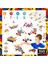 160pcs STEM Eğitici İnşaat Oyuncakları Çocuklar İçin Yapı Taşları (Yurt Dışından) 3