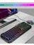 Windows PC Oyun/Çalışma için Kablolu Oyun Klavyesi ve Fare RGB Led Arka Işık (Yurt Dışından) 3