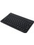 Kalem Yuvası Tasarım Tablet Koruyucu Stand Kılıf Doku Doku Deri Kapağı + Kablosuz Bluetooth Klavye Xiaomi Pad 5/Pad 5 Pro - Siyah (Yurt Dışından) 2