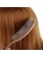 Detangler Tarak Saç Fırçası Styling Tarak Kafa Derisi Masaj Saç Bakımı Kahve (Yurt Dışından) 4