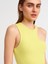 9136 Fitilli Mini Elbise-Lime 4