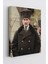 Atatürk Portre Tablosu Mustafa Kemal Atatürk Dikdörtgen Dekoratif Kanvas Tablo 3