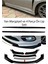 Daewoo Espero F30 Düz Yan Marşpiyel Eki + 4 Parça Beyaz Ön Ek Piano Black Bodykit Set 1