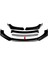 Fiat / Tofaş Tipo F30 Düz Yan Marşpiyel Eki + 4 Parça Beyaz Ön Ek Piano Black Bodykit Set 3