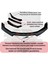 Daihatsu Move F30 Düz Yan Marşpiyel Eki + 4 Parça Sarı Ön Ek Piano Black Bodykit Set 3