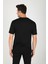 Erkek Bisiklet Yaka Basic Rahat Kalıp Pamuklu T-Shirt AC-Y38599LNS 5
