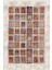 Yolluk Kilim Desenli Otantik Bej Kaymaz Kesme Yıkanabilir Ince Dijital Baskı Koridor Halısı 2