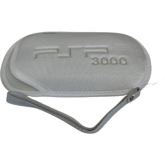 Yues Psp 2000/3000 Soft Çanta Kılıf + Bileklik Beyaz (Psp 2000/3000 Uyumlu)