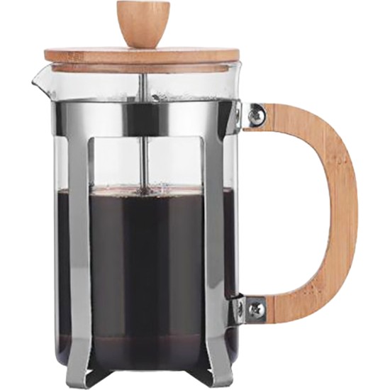 Kkmoon Ahşap Saplı 27OZ French Press Kahve Makinesi Yüksek Fiyatı