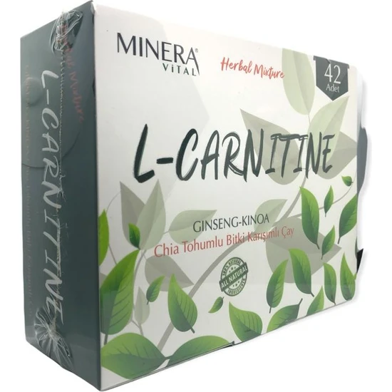 Biodermine Minera L-Carnitine Ginseng Kinoa Bitki Karışımlı Çay
