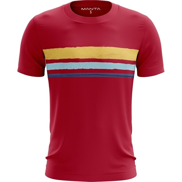 Manta Mnt 2138 Bask. T-Shirt - XL - Bordo Fiyatları, Özellikleri