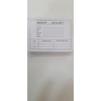 Kültür Matbaası Hepatit Aşı Kartı 100'lü